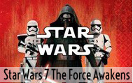 Star Wars 7 The Force Awakens Party Supplies